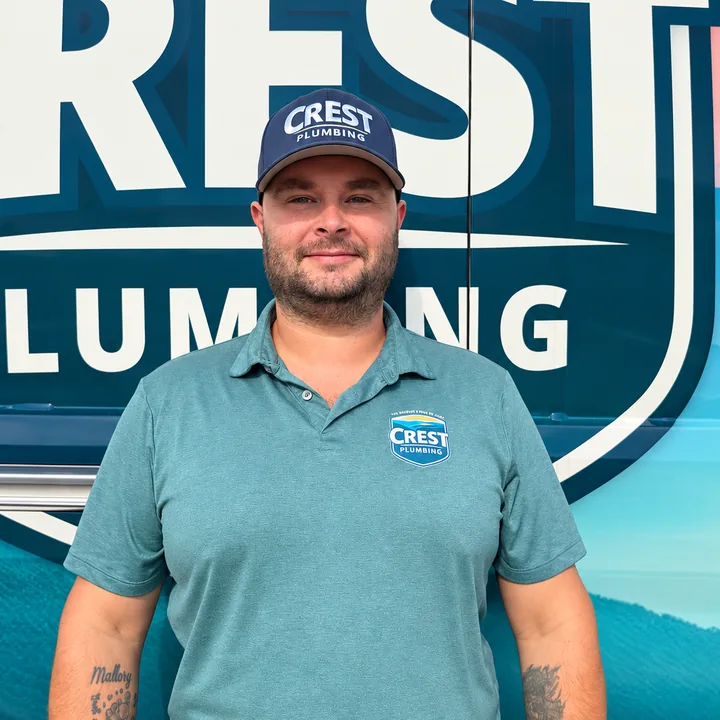 Andy C., licensed plumber at Crest Plumbing